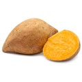 Zoete aardappel oranje