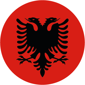 Flag Albanie