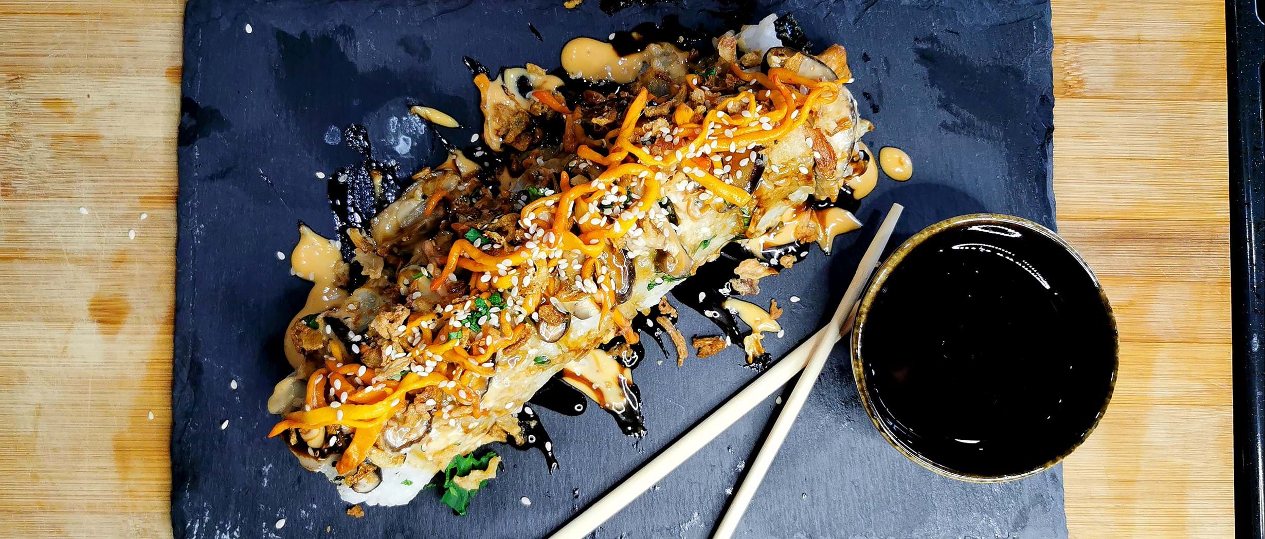 Japans recept met champignons: paddenstoelen sushi van Mitrofresh