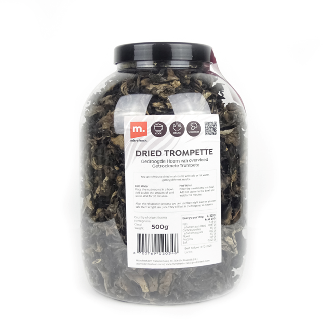 Gedroogde hoorn van overvloed