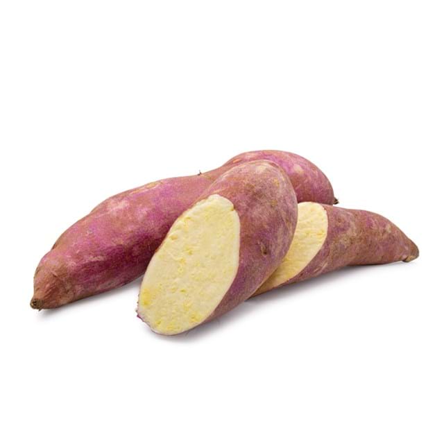 Süßkartoffel rot/weiß