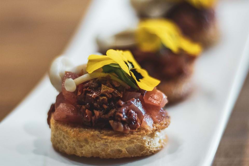 Shimeji Bruscetta Amuse